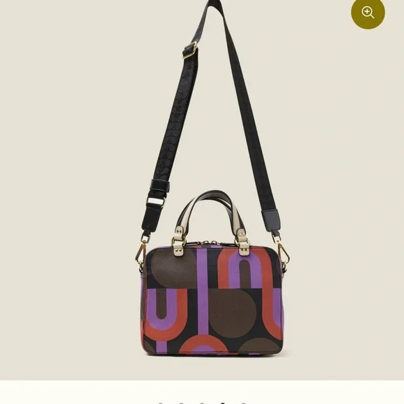 Orla Kiely Blockline satchel- NWT - Picture 4 of 6